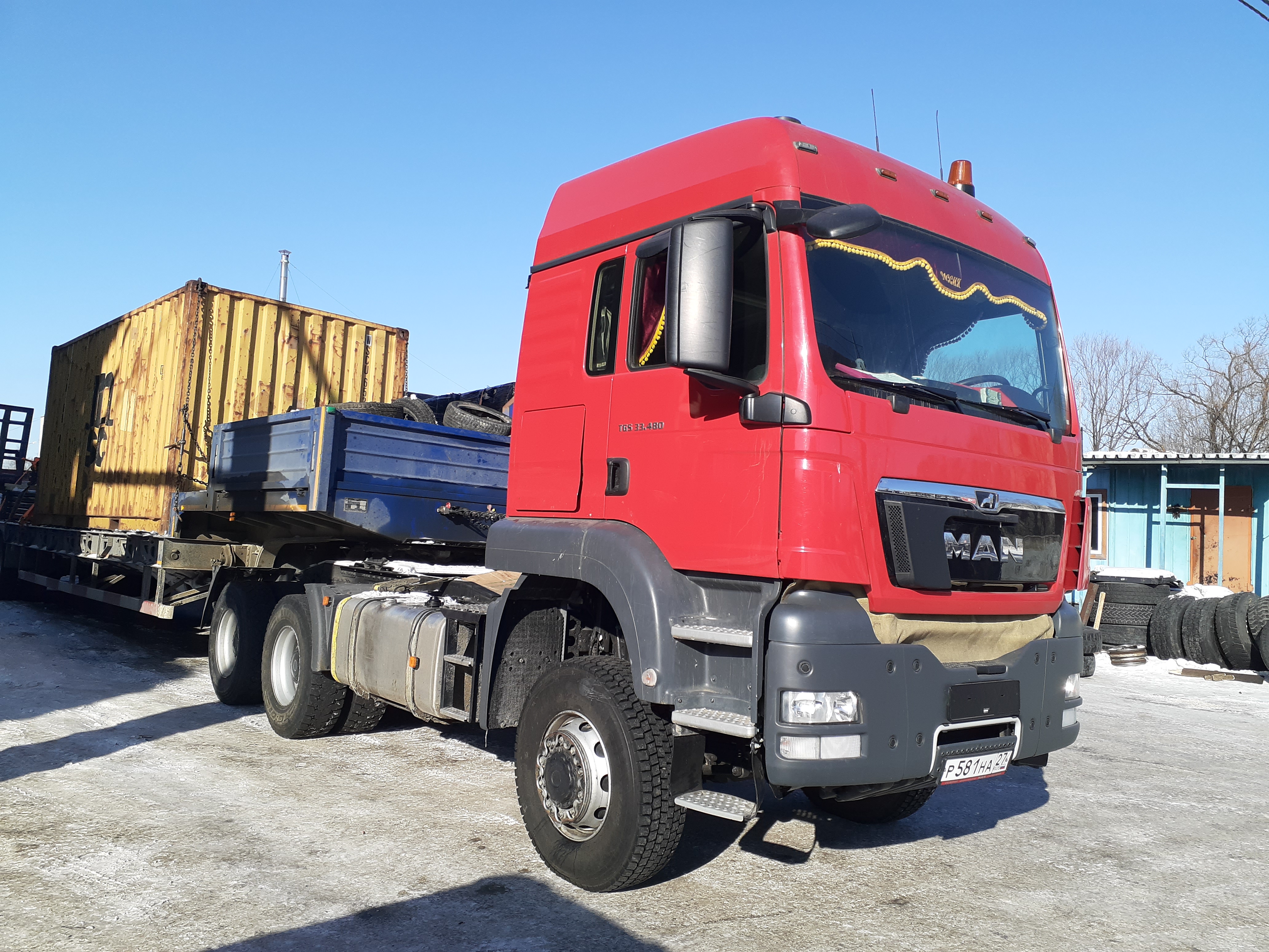 MAN TGS 6x4 базовая комплектация